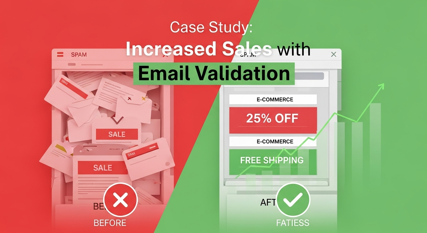 Case Study: How an E-commerce Store Increased Sales with Email Validation