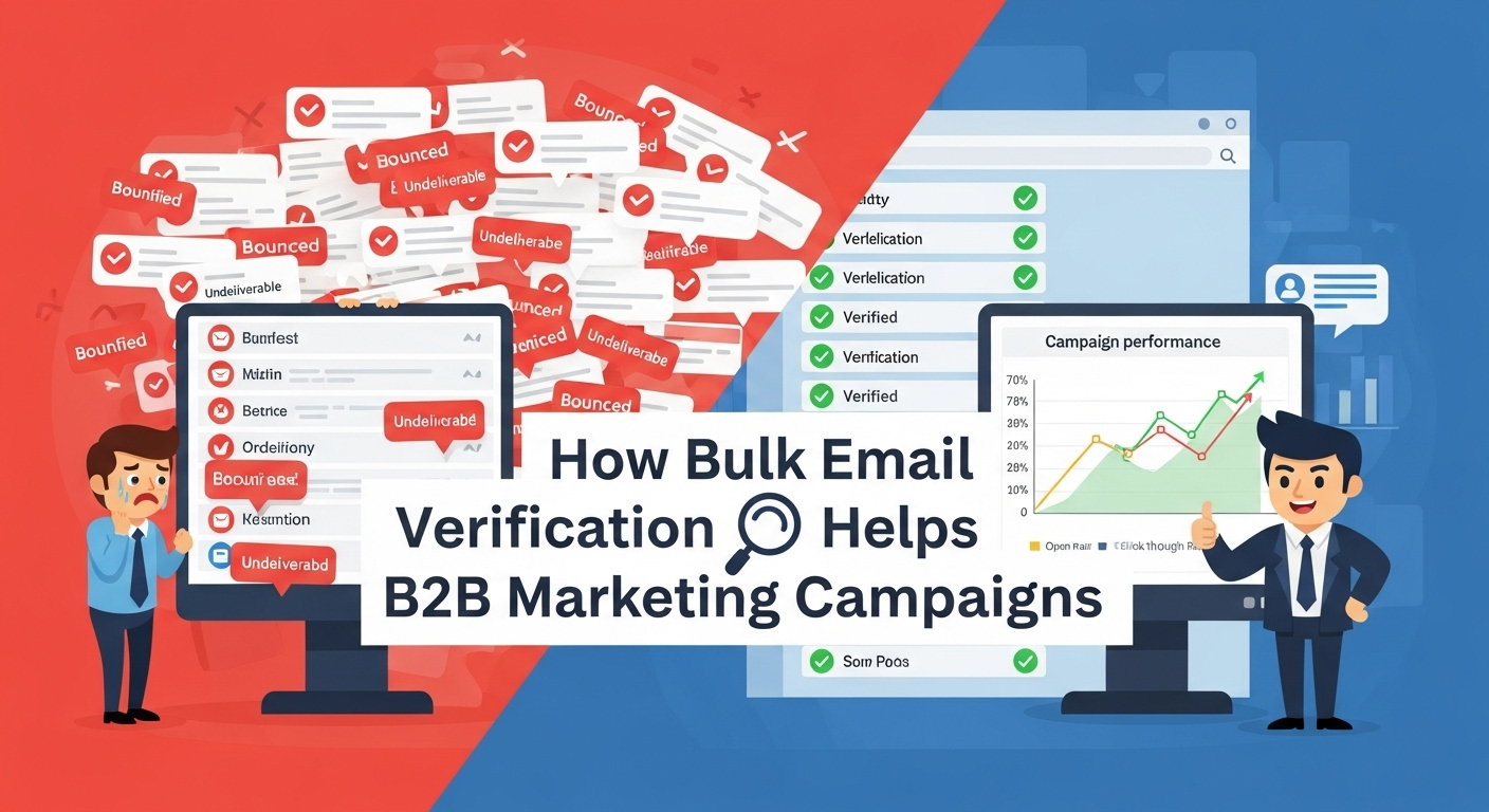 How Bulk Email Verification Helps B2B Marketing Campaigns