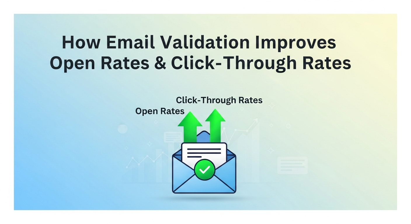 How Email Validation Improves Open Rates & Click-Through Rates