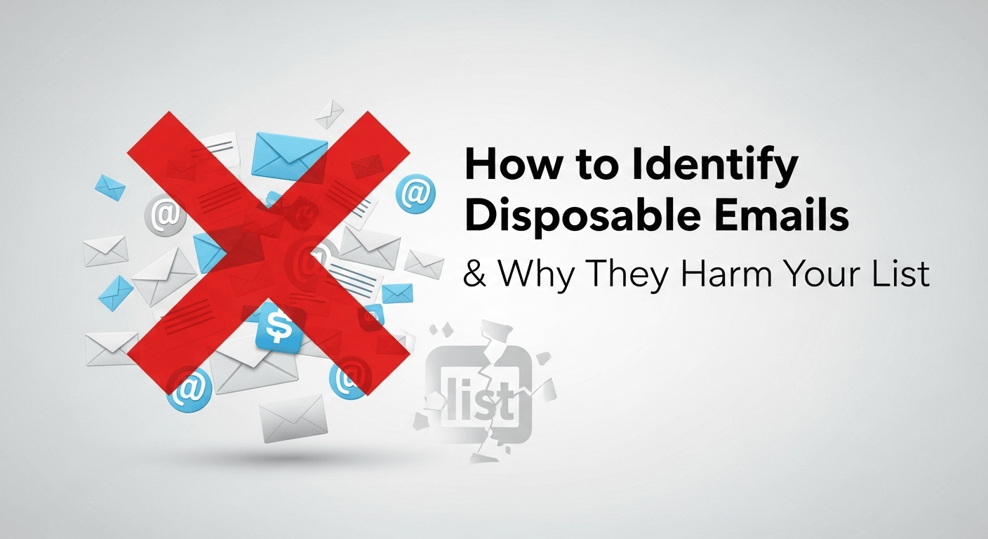 How to Identify Disposable Emails & Why They Harm Your List