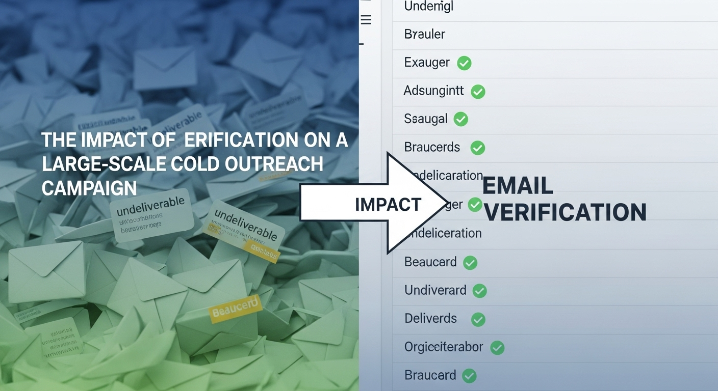 The Impact of Email Verification on a Large-Scale Cold Outreach Campaign