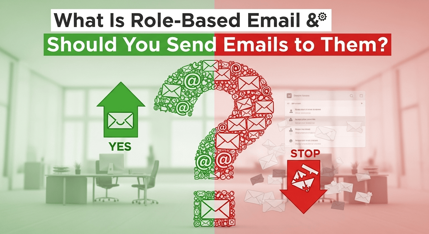 What Is Role-Based Email & Should You Send Emails to Them?